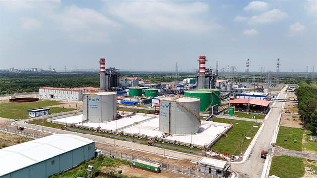 The Nhơn Trạch 3 power plant, Việt Nam's first LNG power plant, is completing preparations to be ready for operation in the near future. — Photo courtesy of Petrovietnam