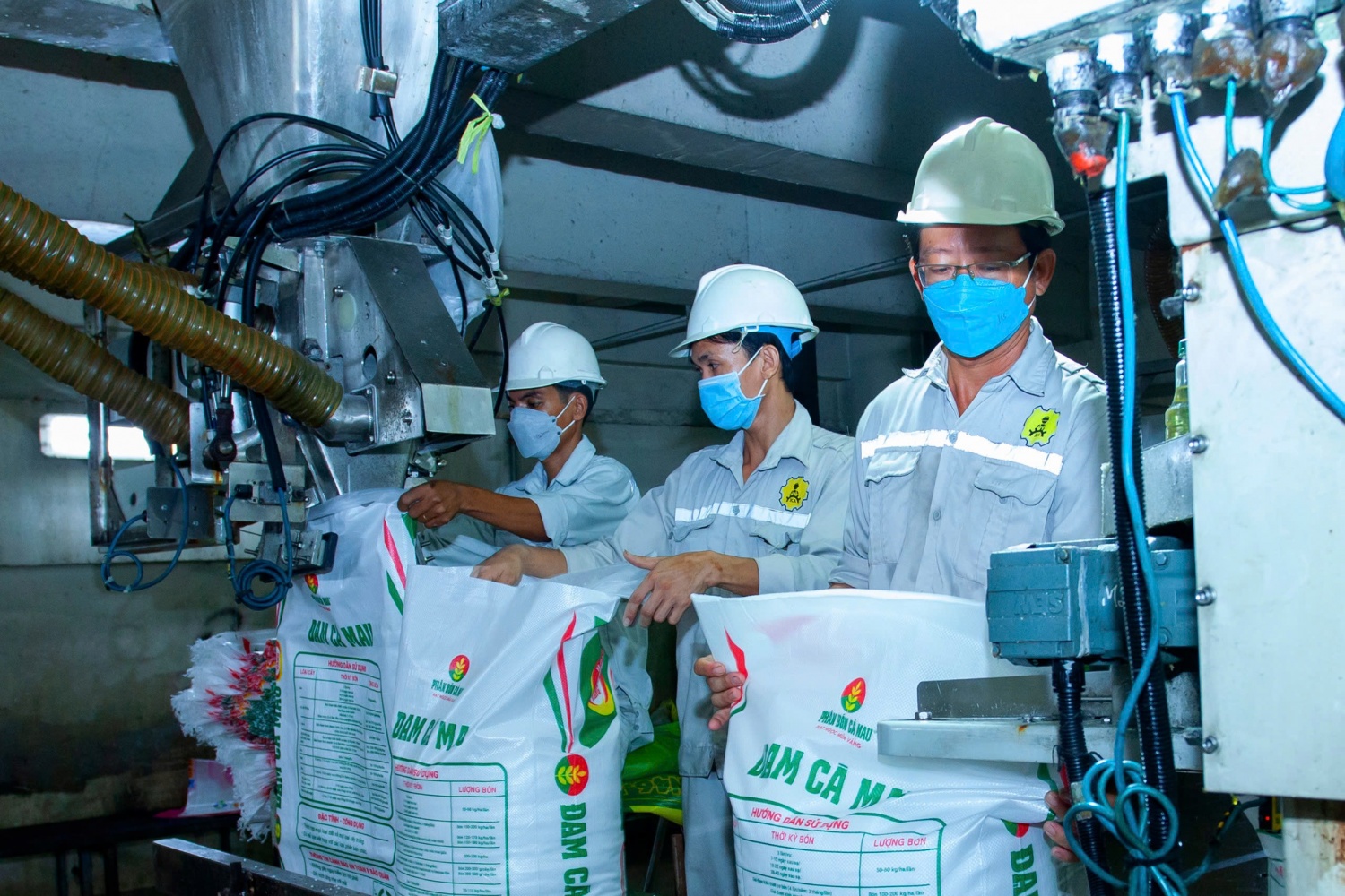 Cụm công trình ứng dụng khoa học công nghệ của PVCFC được xây dựng trên nền tảng bao quát toàn bộ quy trình sản xuất của Nhà máy Đạm Cà Mau