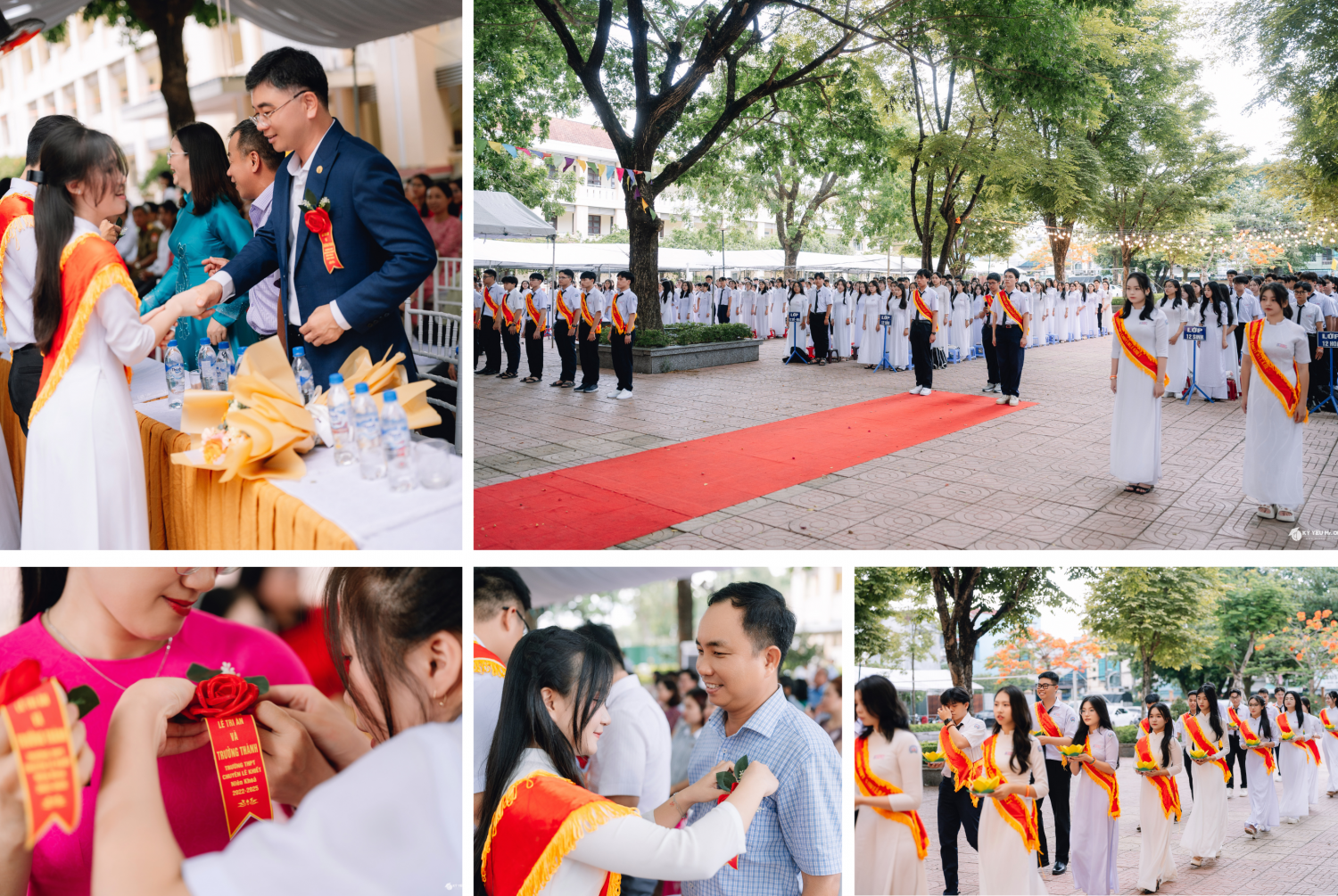 Những khoảnh khắc ý nghĩa và đầy cảm xúc trong buổi lễ tri ân và trưởng thành khối 12 niên khóa 2022-2025 tại Trường THPT chuyên Lê Khiết