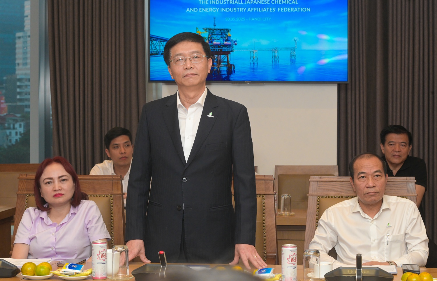 Ông Trần Quang Dũng, Phó Bí thư thường trực Đảng ủy Tập đoàn: Đây là một dấu mốc quan trọng trong quá trình tăng cường quan hệ hợp tác giữa hai tổ chức công đoàn ngành và giữa các doanh nghiệp năng lượng hai nước.