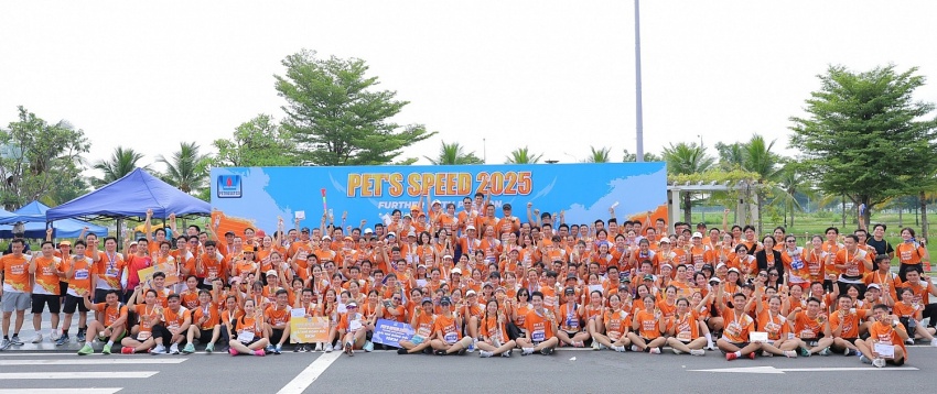 Giải chạy bộ “PET’S SPEED 2025” diễn ra thành công tốt đẹp.