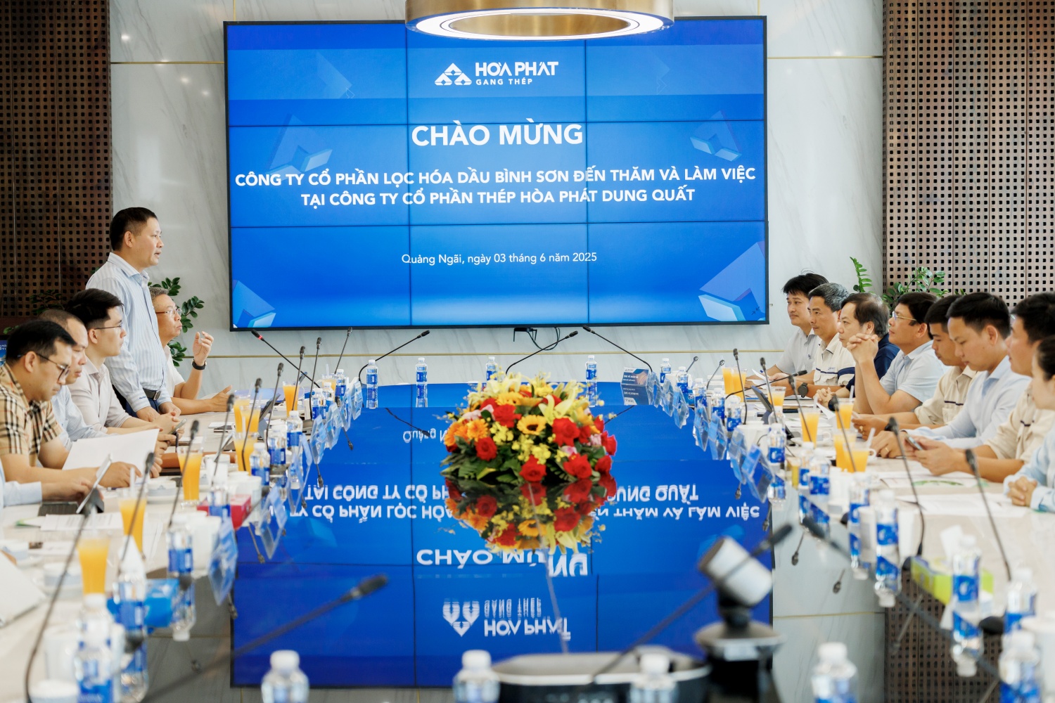 BSR và Hòa Phát Dung Quất thống nhất đẩy mạnh hợp tác trong các lĩnh vực LPG, kỹ thuật, bảo dưỡng và cung ứng thiết bị.