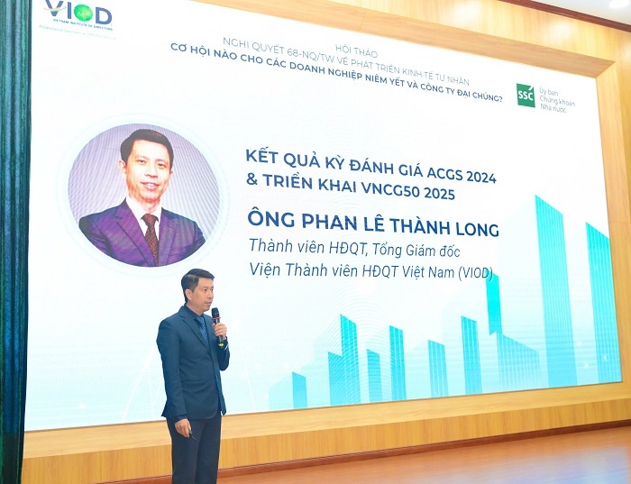 Ông Phan Lê Thành Long - Tổng Giám đốc VIOD.