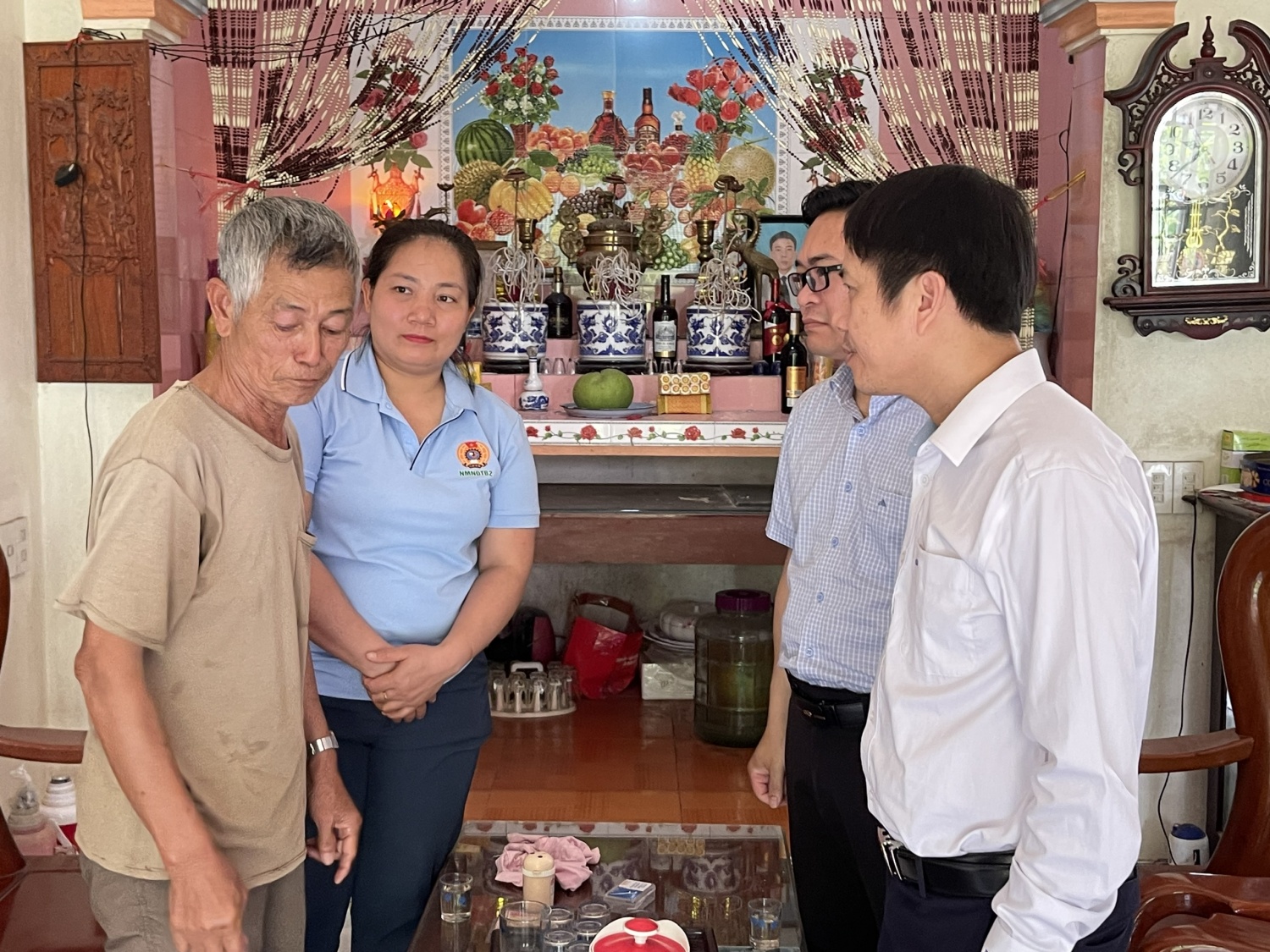 Ban Chấp hành Công đoàn NMNĐ Thái Bình 2 tổ chức thăm hỏi, động viên các gia đình có thân nhân từng đóng góp trong quá trình xây dựng Nhà máy.