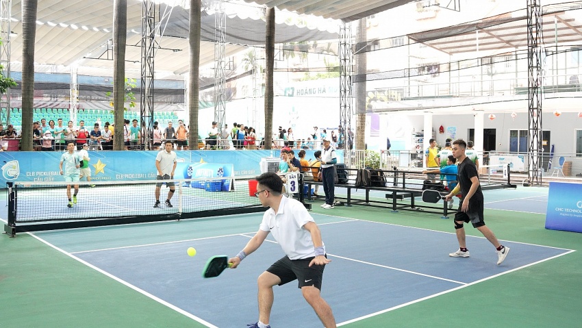 Bộ môn pickleball được tổ chức thi đấu với hai thể thức: đôi nam và đôi nam - nữ