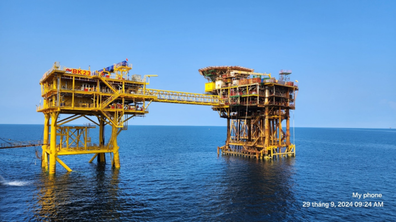 Giàn BK 23 của Vietsovpetro