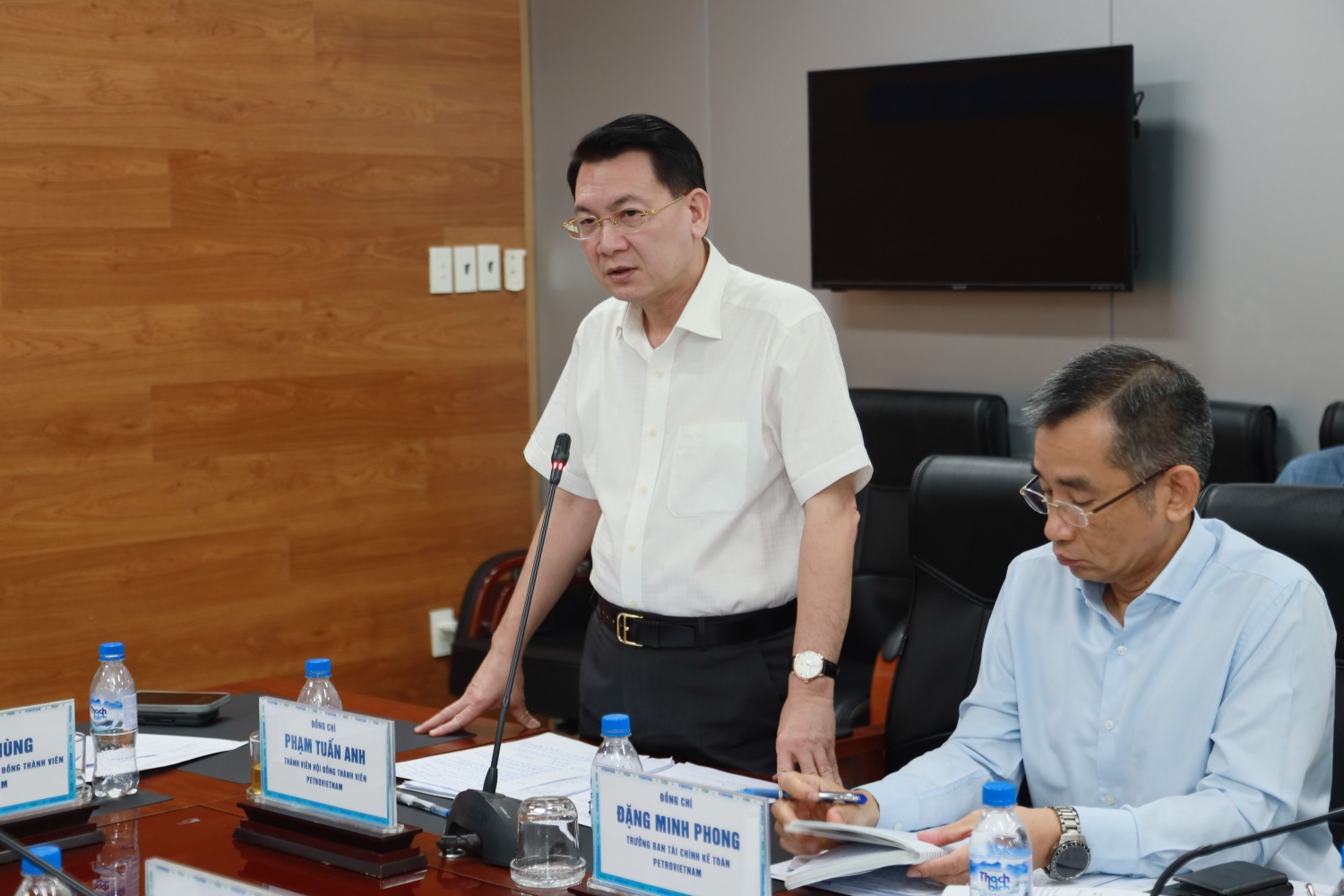 Ông Phạm Tuấn Anh – Thành viên HĐTV Petrovietnam đề nghị PVSM tiếp tục nghiên cứu, xác định rõ tầm nhìn, sứ mệnh và chiến lược phát triển cụ thể trong giai đoạn 2026 – 2030.