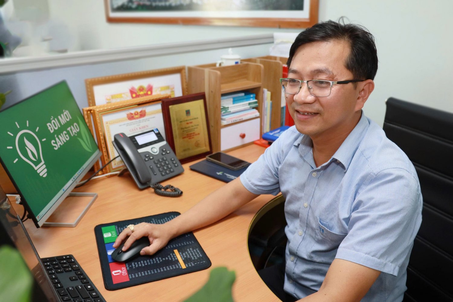 Anh Nguyễn Văn Thuận trưởng thành từ những mất mát.