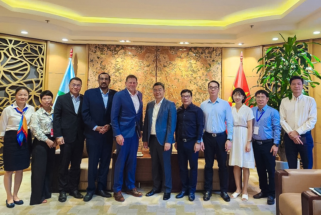 Phó Tổng Giám đốc Petrovietnam Lê Mạnh Cường tiếp và làm việc với đoàn công tác Tập đoàn ExxonMobil