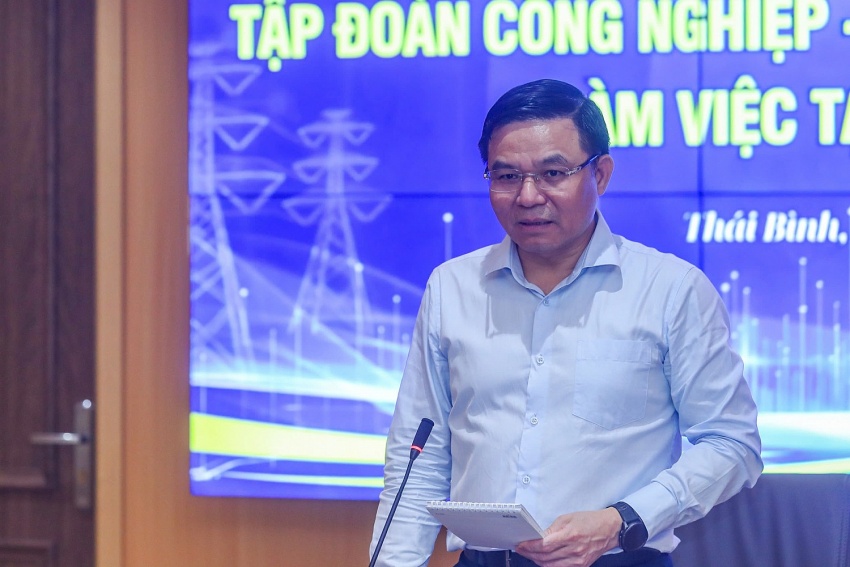 Chủ tịch HĐTV Lê Mạnh Hùng: Đưa NMNĐ Thái Bình 2 trở thành một trong những nhà máy tốt nhất tại Việt Nam.