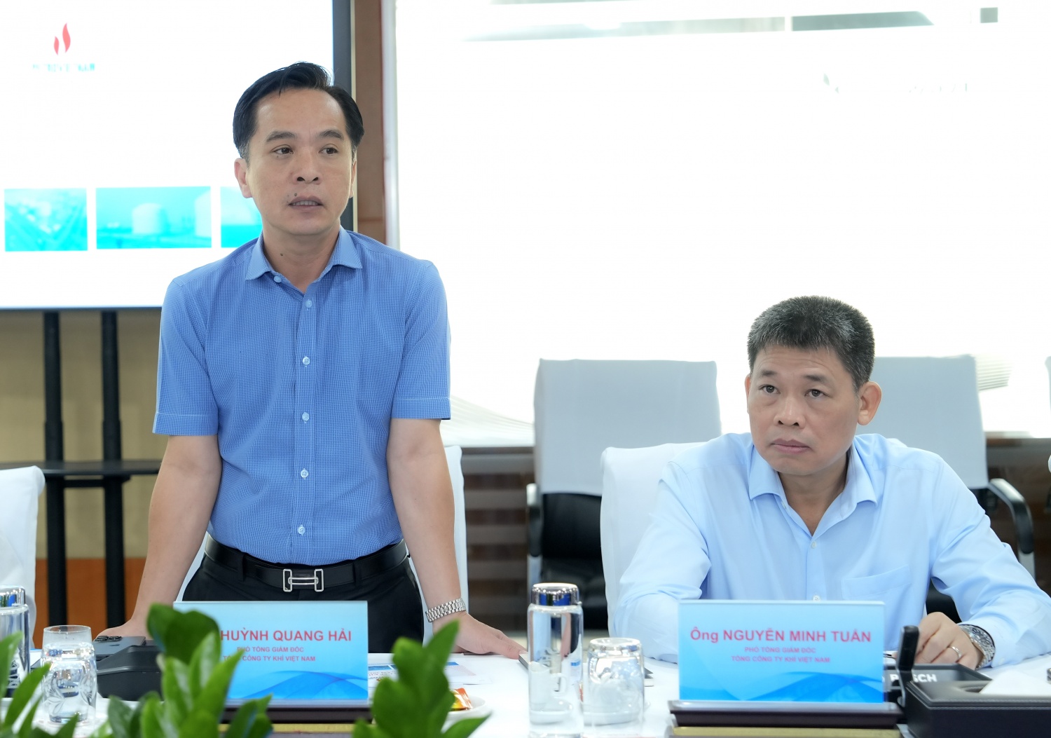Lãnh đạo PV GAS báo cáo Bộ Công thương tình hình cung cấp khí cho sản xuất điện giai đoạn 2024 – 2025