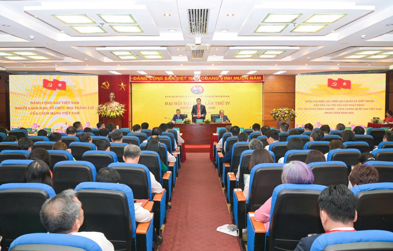 Đại hội Đảng bộ Bộ máy Quản lý và Điều hành Petrovietnam lần thứ IV, nhiệm kỳ 2025-2030 diễn ra vào ngày 21/5/2025