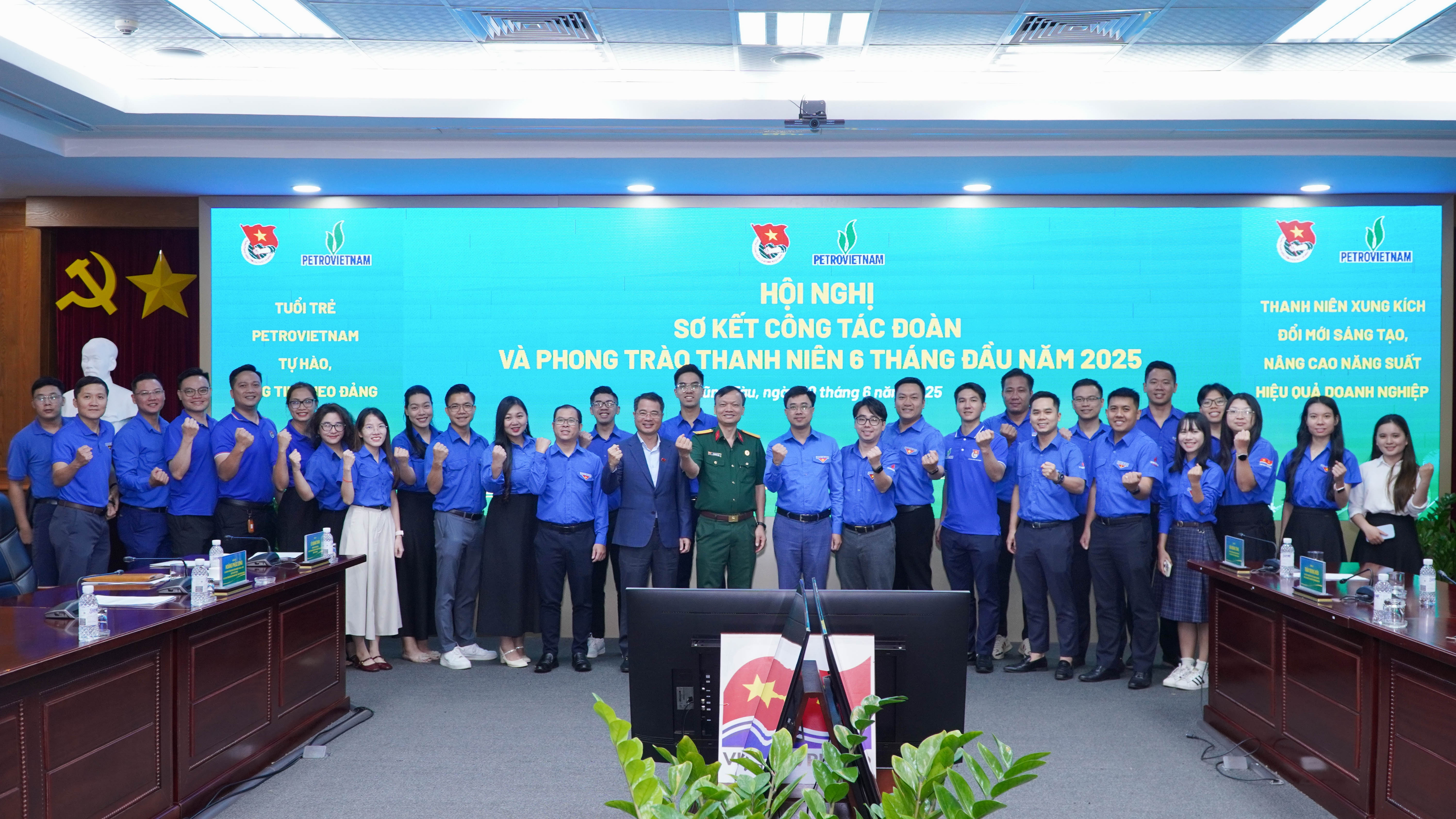 Đoàn Thanh niên Petrovietnam quyết tâm hoàn thành nhiệm vụ 6 tháng cuối năm.