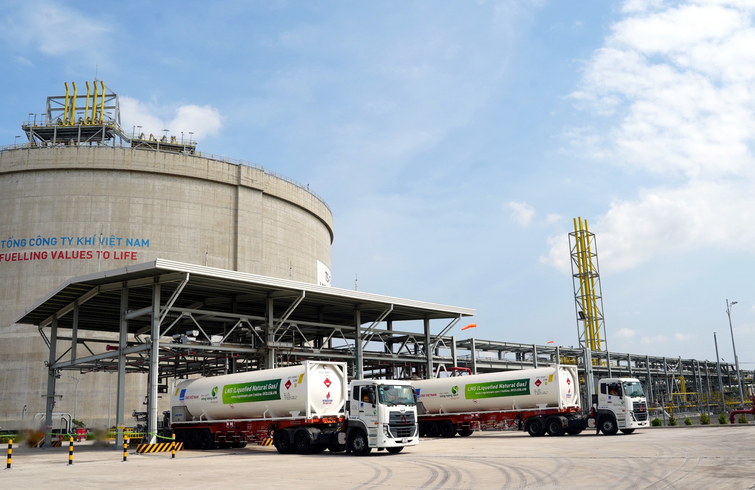 Đầu tư hạ tầng là một trong những chiến lược của PV GAS để phát triển SXKD