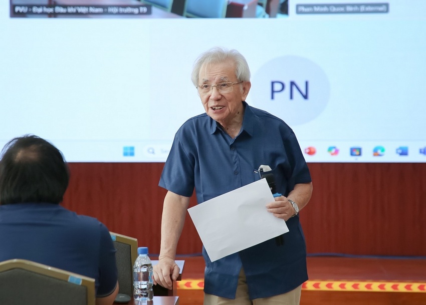 GS.TS Phạm Huy Dũng đảm nhiệm vai trò giảng viên chính trong khóa học.