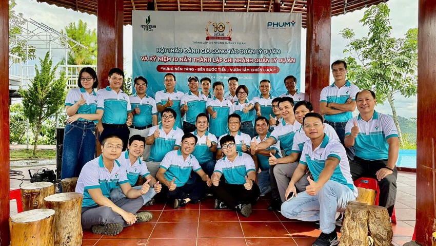 Tập thể CBCNV Chi nhánh QLDA