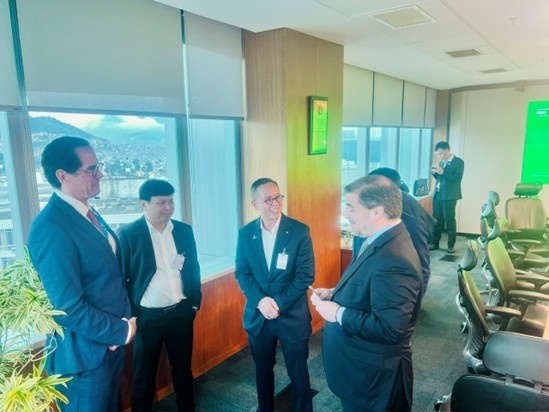 Trao đổi giữa Lãnh đạo Petrovietnam và Petrobras