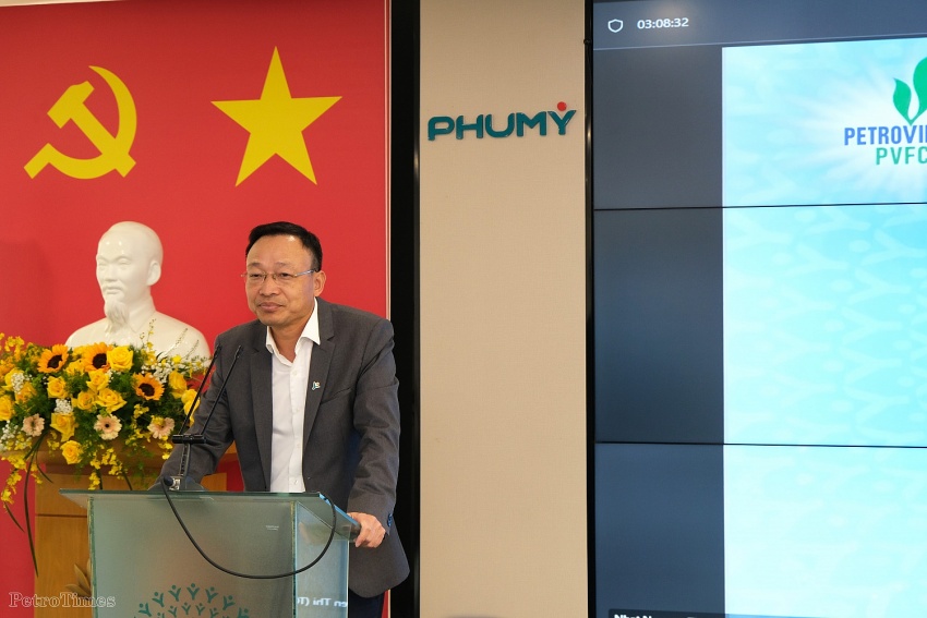 Đồng chí Phan Công Thành - Phó Bí thư Đảng ủy, Tổng Giám đốc PVFCCo phát biểu tại Hội nghị.