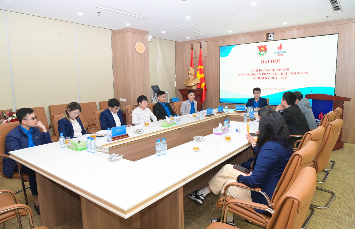 Đoàn Thanh niên PVNDB tổ chức Đại hội Chi đoàn nhiệm kỳ 2024-2027