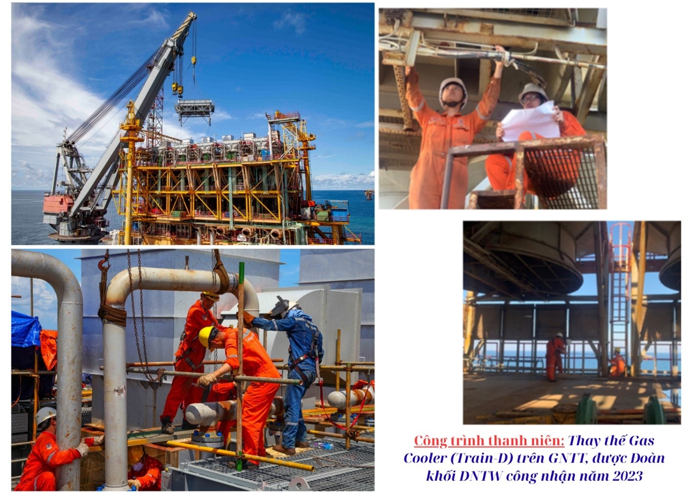 Đoàn Thanh niên XN Khí (Vietsovpetro): Sức trẻ đồng hành cùng dòng khí vươn xa