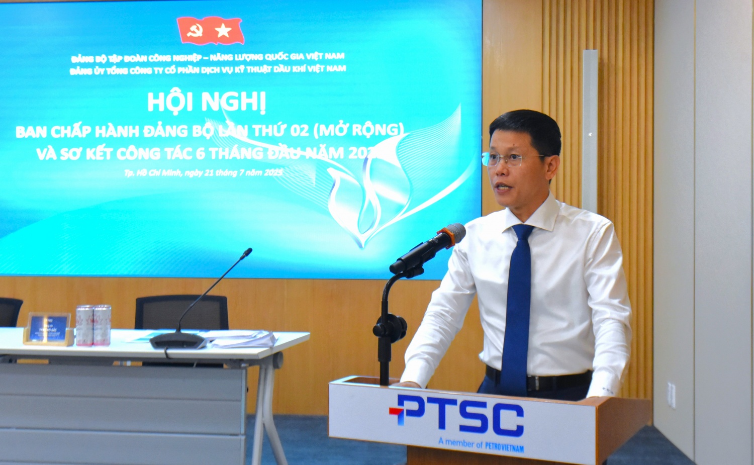 Phó Bí thư Đảng ủy, Tổng giám đốc PTSC Trần Hồ Bắc chỉ ra 4 nhóm nhiệm vụ trọng tâm PTSC cần tập trung thực hiện nhằm hoàn thành mục tiêu năm 2025 và chuẩn bị cho giai đoạn sau năm 2026.