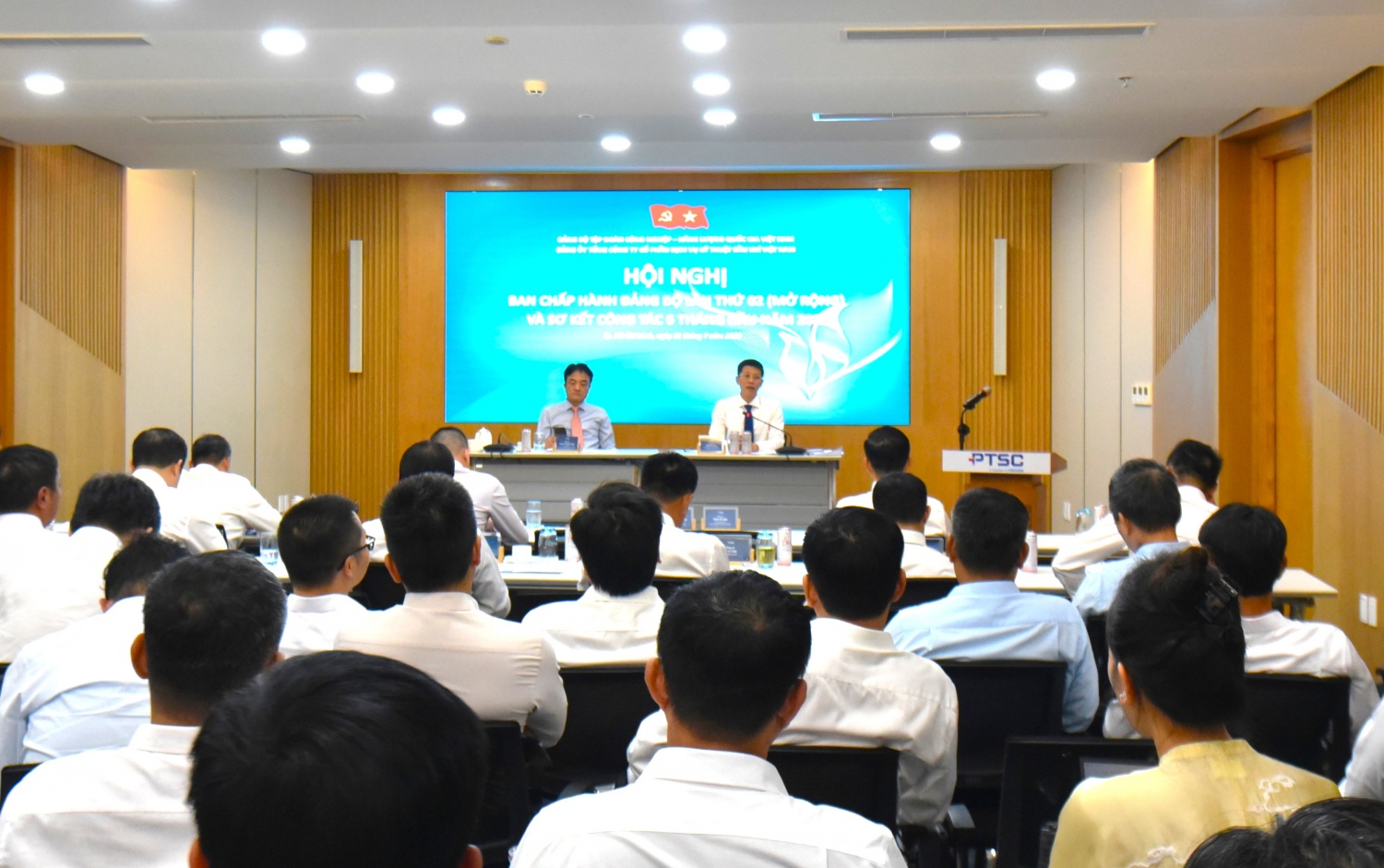 Hội nghị Ban Chấp hành Đảng bộ PTSC lần thứ 2 (mở rộng) và Hội nghị sơ kết công tác 6 tháng đầu năm 2025.