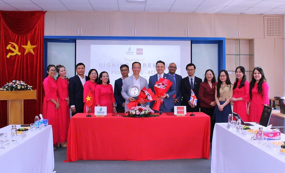 PVD Training và ACCA ký kết Biên bản ghi nhớ