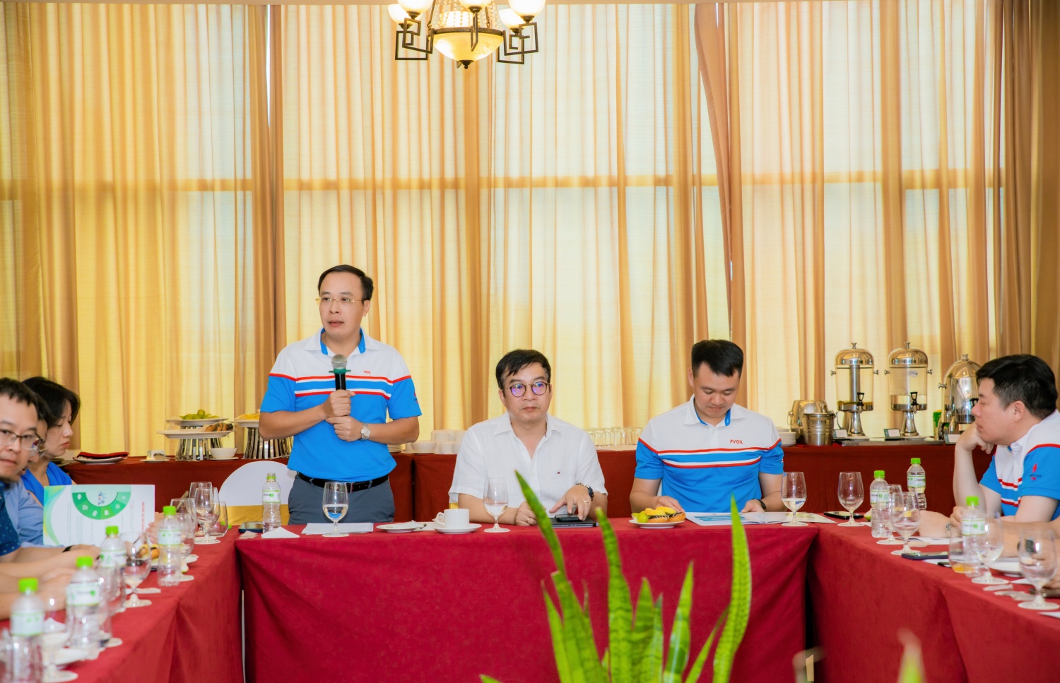 Phó Tổng Giám đốc PVOIL Hoàng Đình Tùng chia sẻ về sự liên kết bền chặt giữa PVOIL và BSR.
