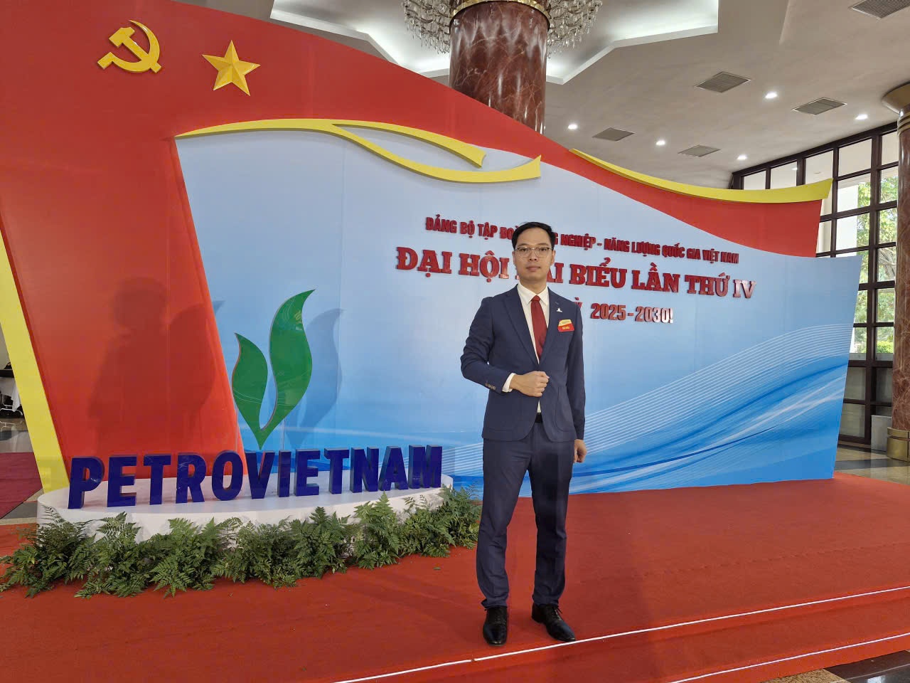 Đồng chí Lê Hoài Bắc, Bí thư Đoàn Thanh niên PV GAS: “Đây là dịp để học hỏi, lắng nghe định hướng lớn, đồng thời ý thức rõ hơn vai trò và trách nhiệm của tuổi trẻ”.