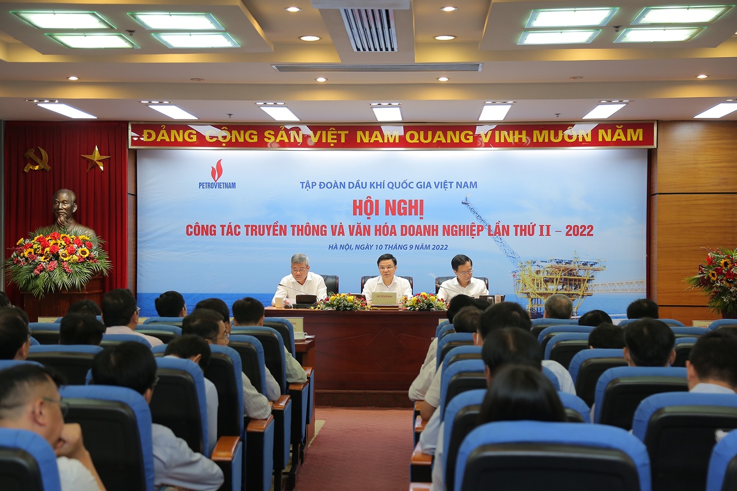 Hội nghị Công tác TT&VHDN được tổ chức với quy mô toàn Tập đoàn