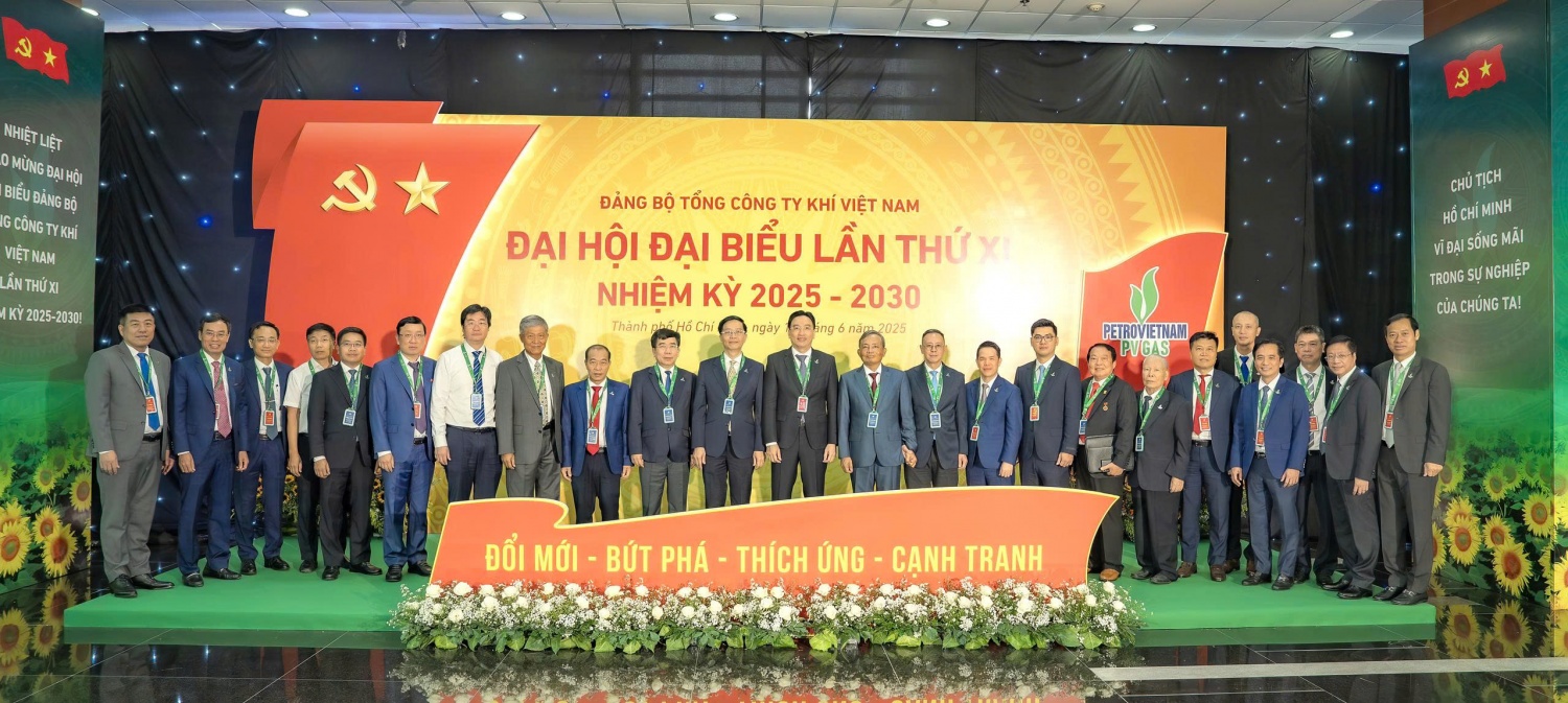 Đại hội Đảng bộ PV GAS lần thứ XI, nhiệm kỳ 2025 - 2030 đã đặt mục tiêu phát triển PV GAS tiếp tục giữ vững vai trò chủ đạo, tiên phong trong ngành năng lượng khí Việt Nam