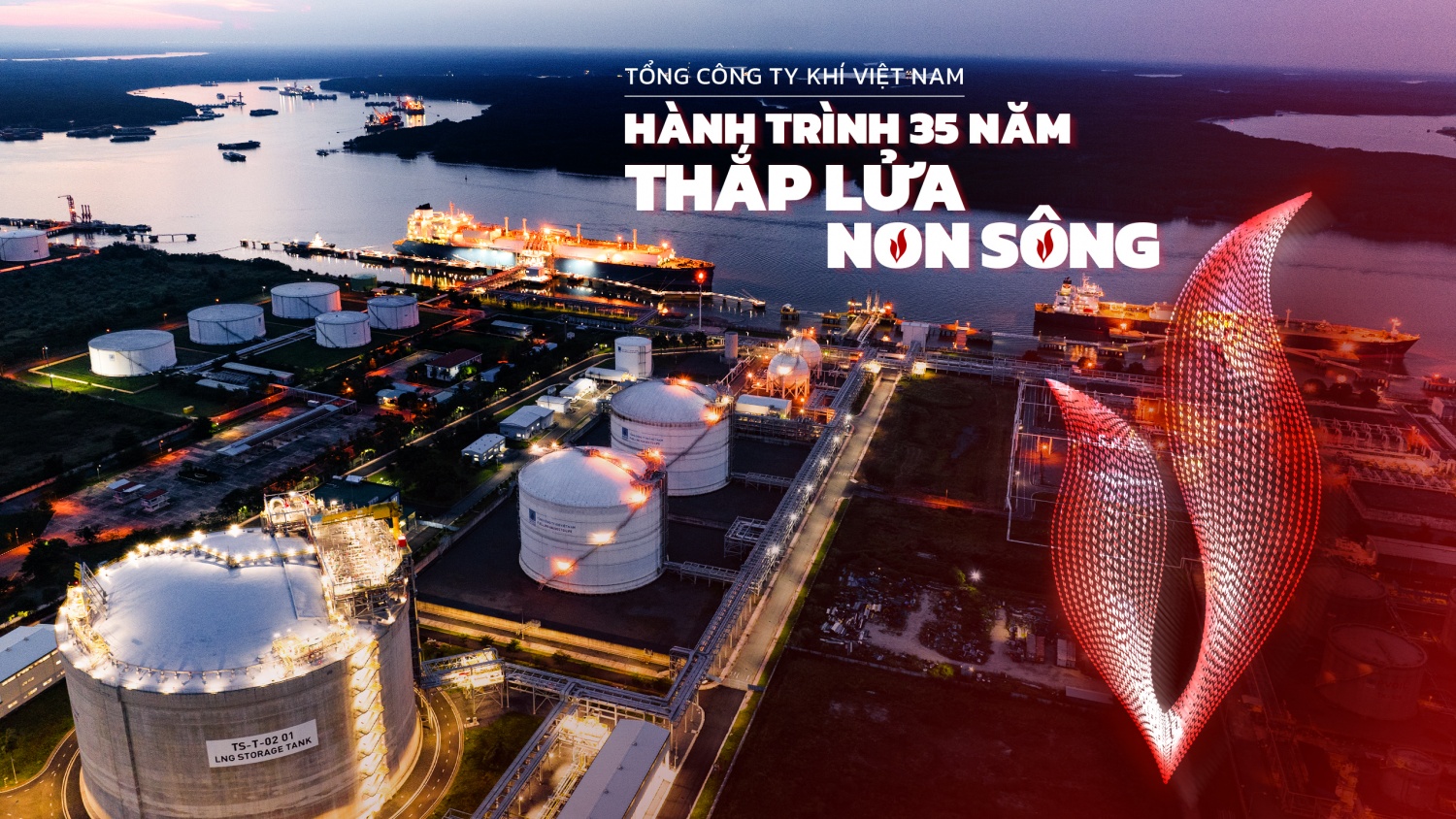 PV GAS với hành trình 35 năm thắp lửa non sông