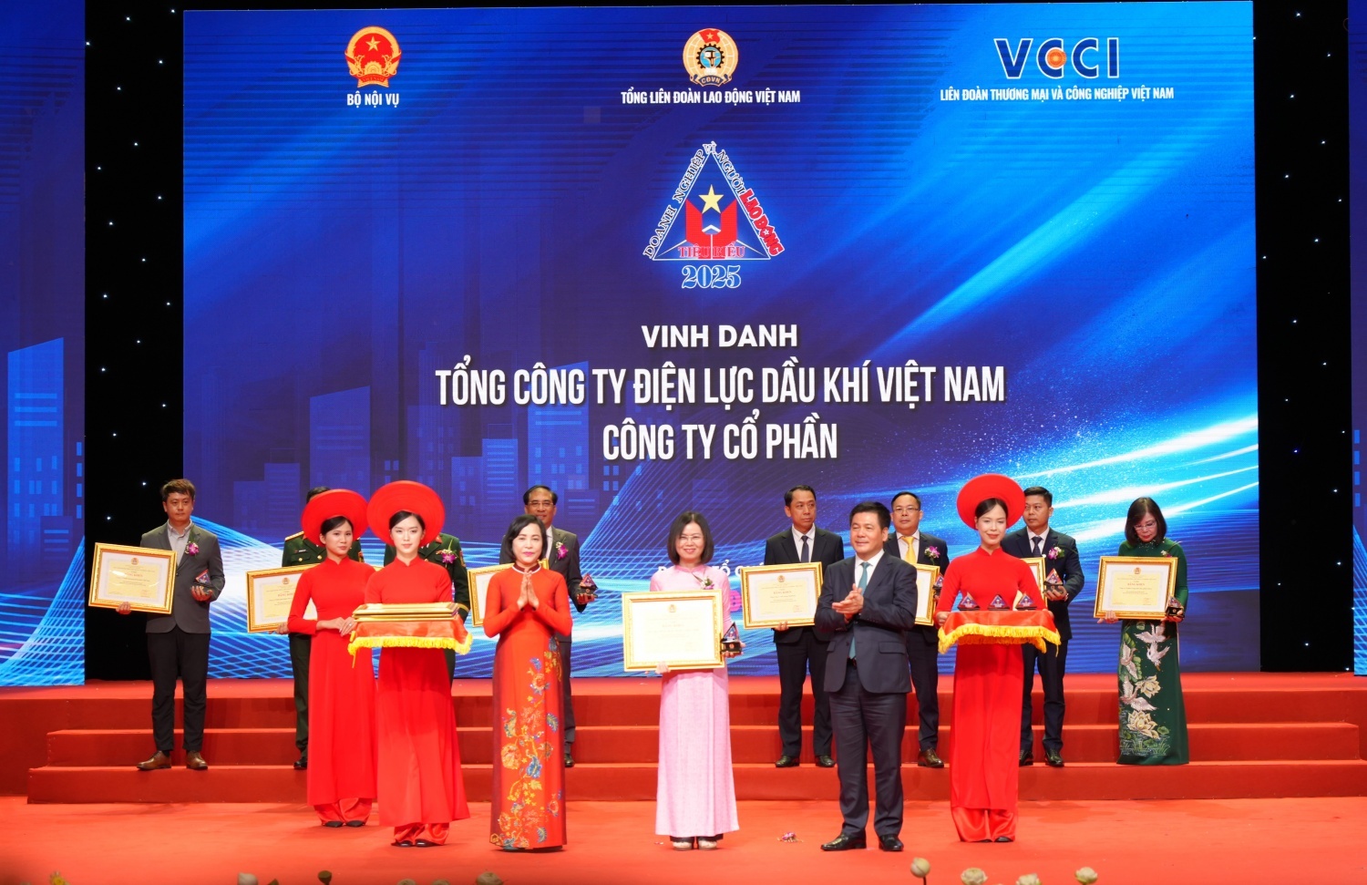 PV Power vinh dự đạt danh hiệu Doanh nghiệp tiêu biểu vì người lao động năm 2025