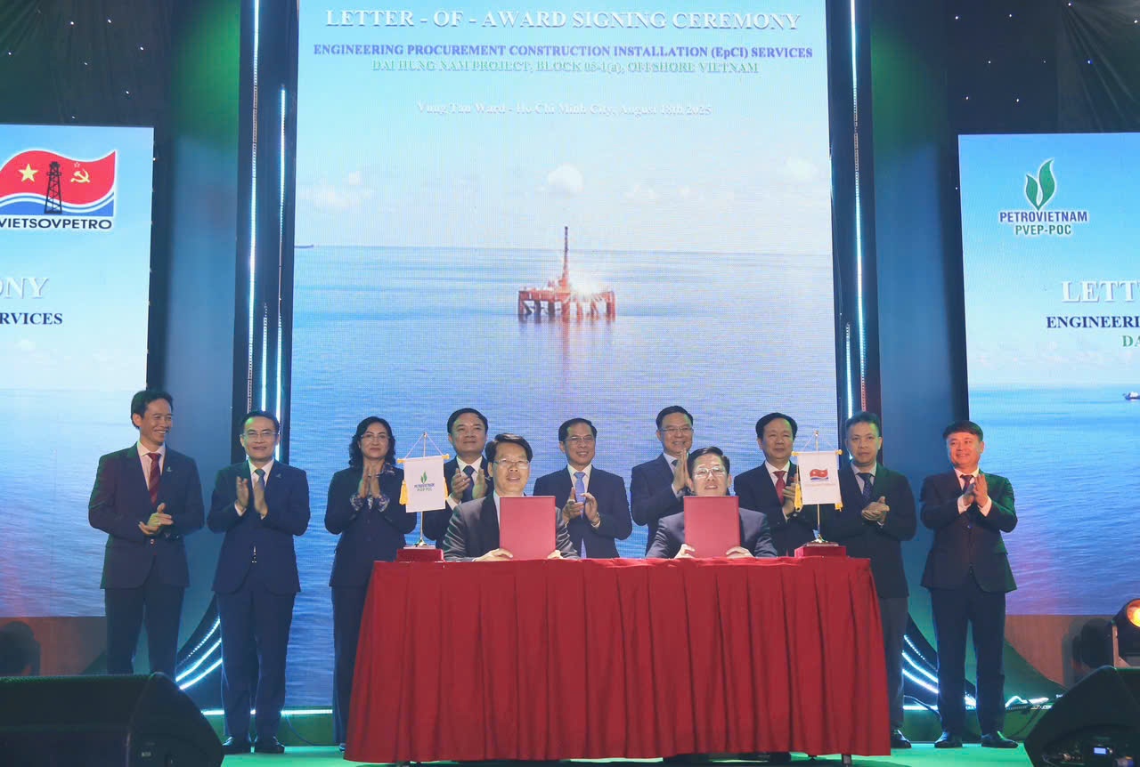 Lễ ký kết Thỏa thuận điều hành chung (JOA) Lô 09-2/10