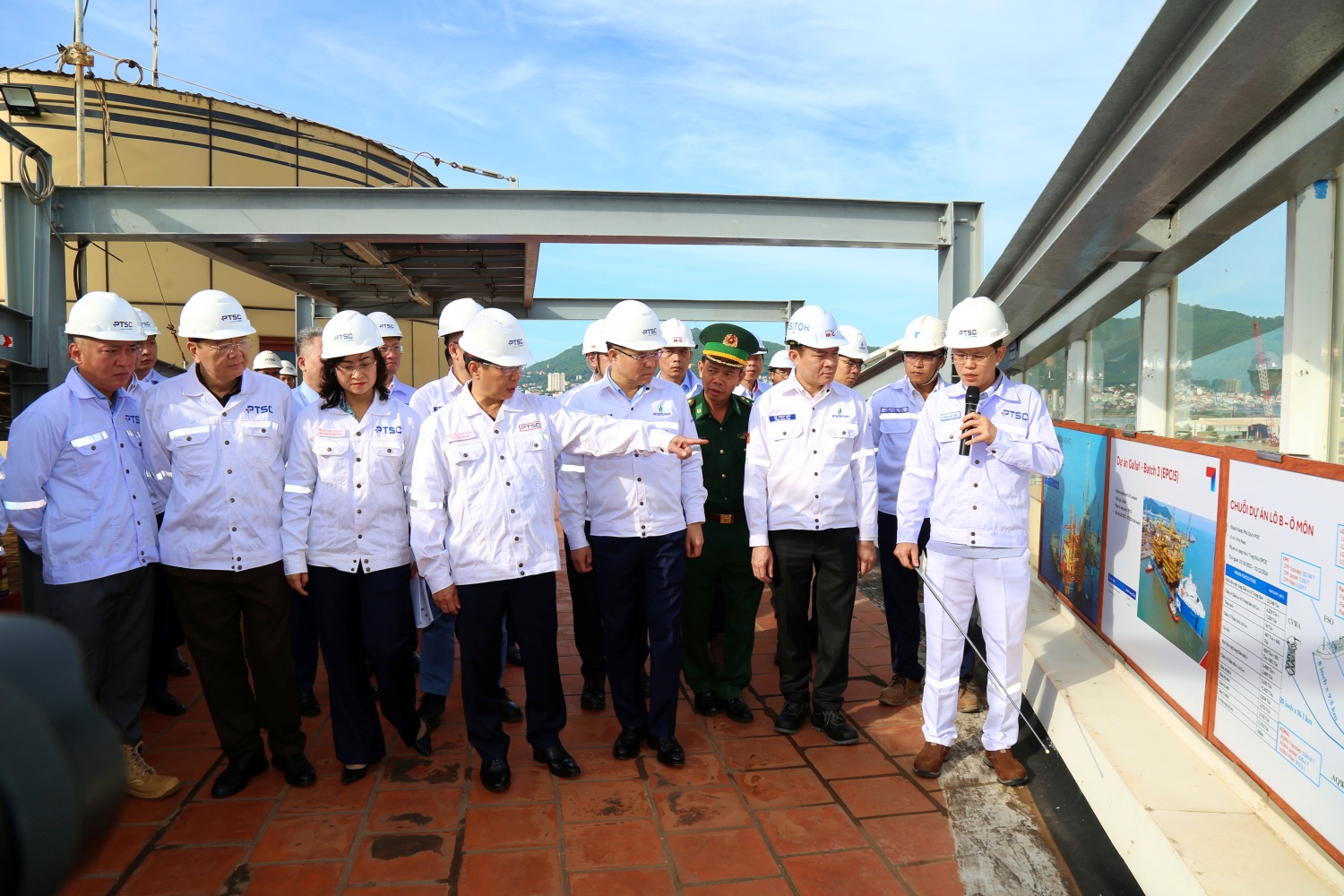 PTSC đang triển khai nhiều dự án công nghiệp - năng lượng trọng điểm tại Trung tâm, đồng thời tiếp tục kế hoạch mở rộng Trung tâm để đáp ứng nhu cầu dịch vụ ngày càng tăng.