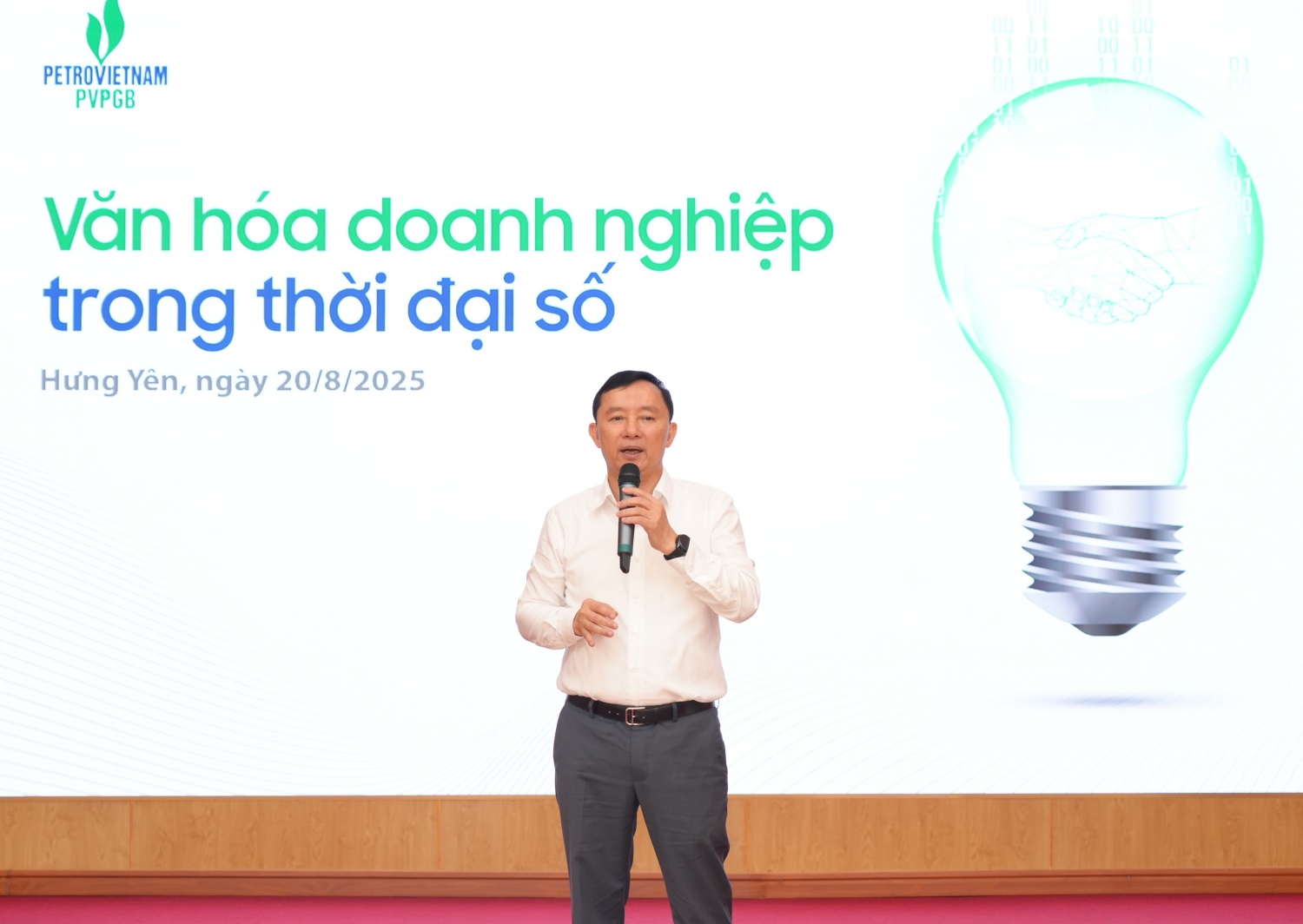 Giám đốc PVPGB Hồ Công Kỳ: Văn hóa bền vững sẽ tạo động lực giúp người lao động gắn bó lâu dài, phát tối đa năng lực
