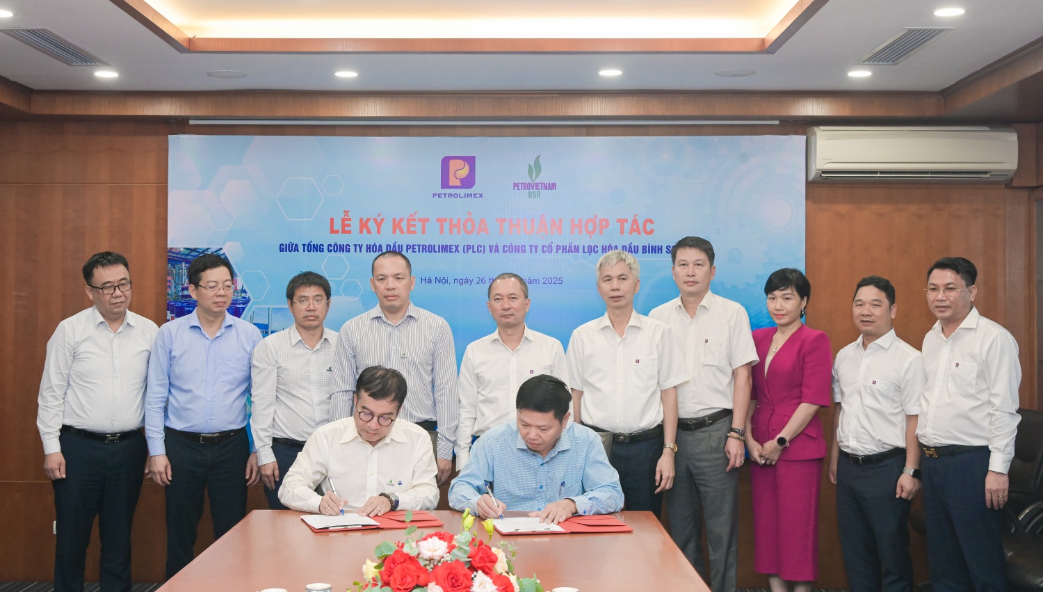 BSR và PLC ký kết thỏa thuận hợp tác