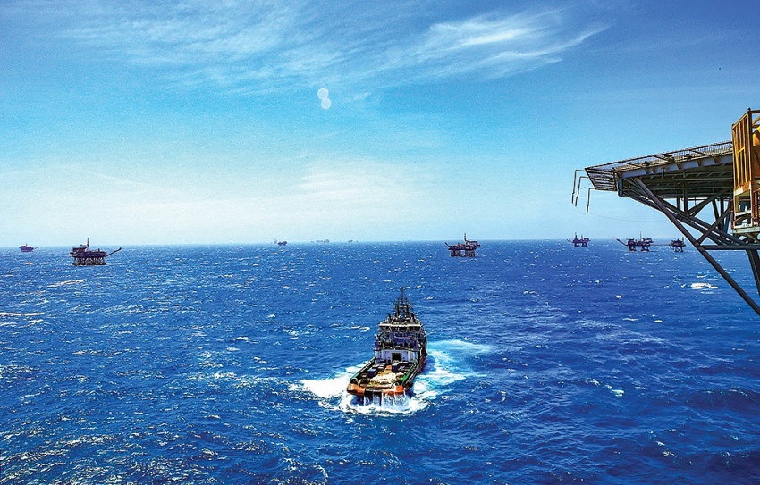 Petrovietnam là lực lượng nòng cốt trong việc đưa Việt Nam trở thành quốc gia biển mạnh (ảnh: Vương Thái)