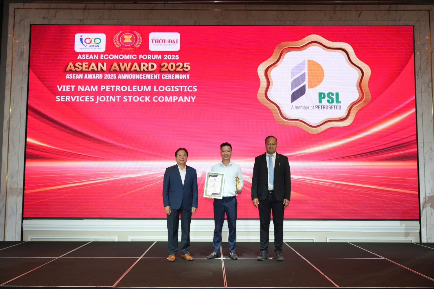 PSL vinh dự được vinh danh trong Top 10 Thương hiệu nổi tiếng ASEAN 2025.