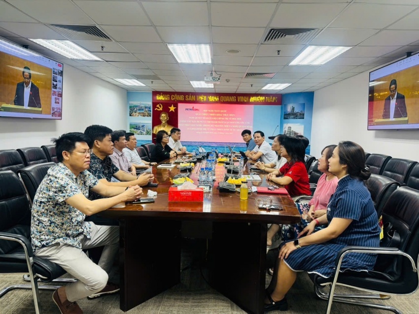 Đảng ủy PETROCONs hướng đến việc biến sinh hoạt chi bộ thành động lực đổi mới quản trị, nâng hiệu quả thực thi nhiệm vụ