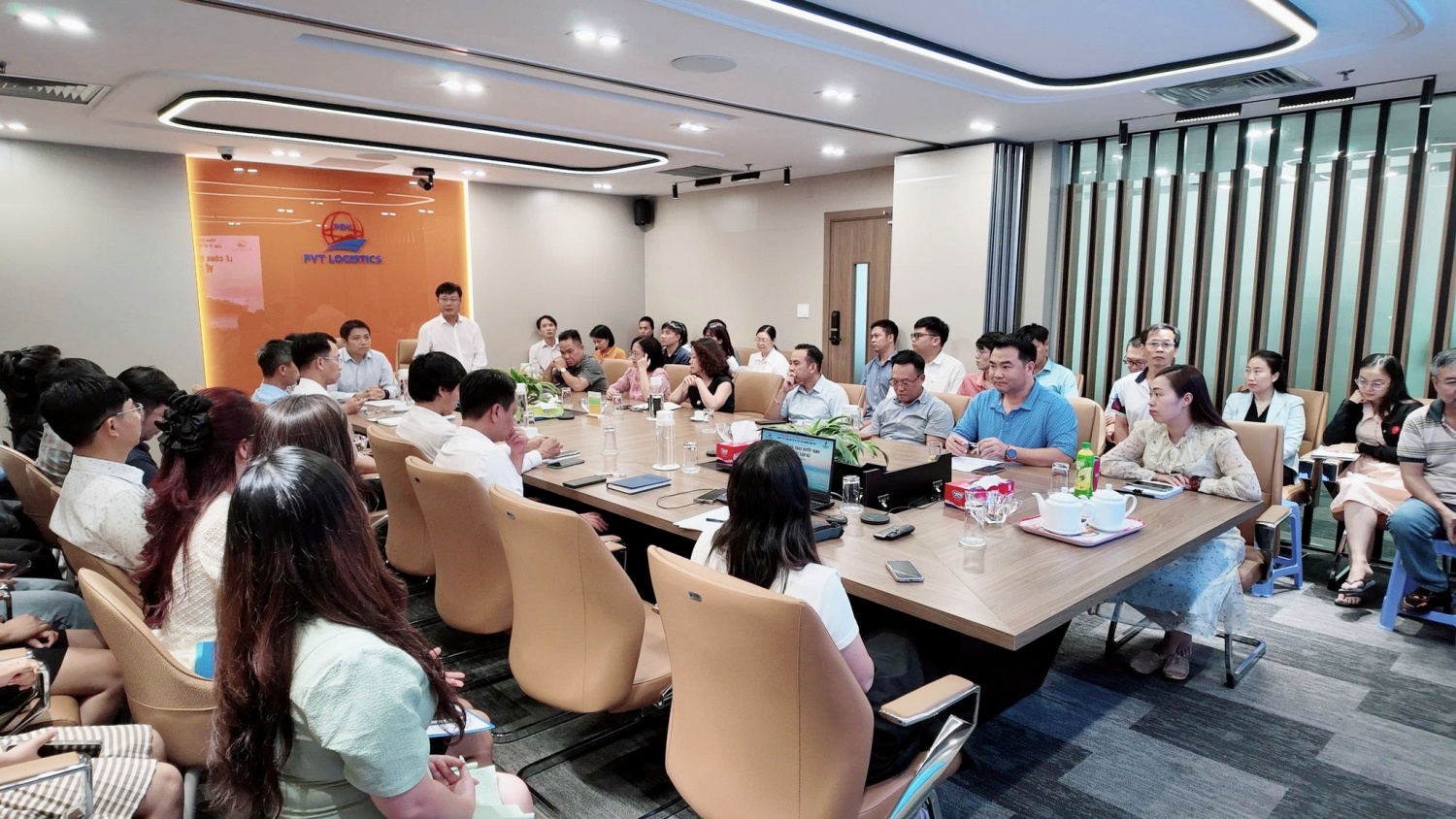 Chi bộ Công ty CP Vận tải và Tiếp vận Phương Đông Việt (PVT Logistics).