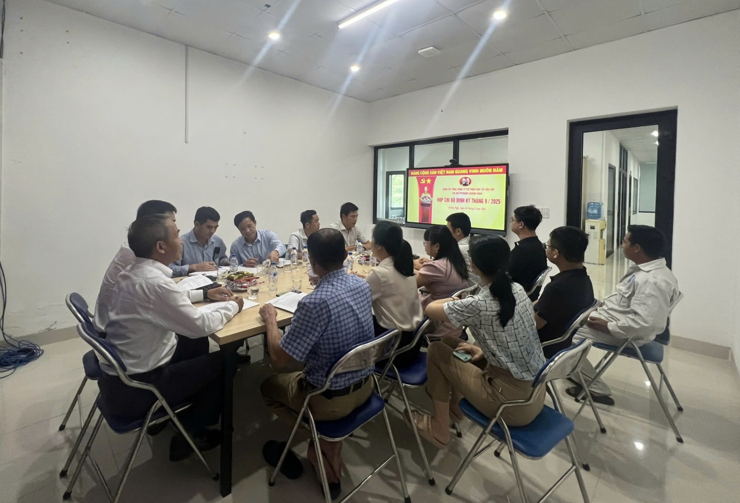 Chi bộ PVTrans Quãng Ngãi.