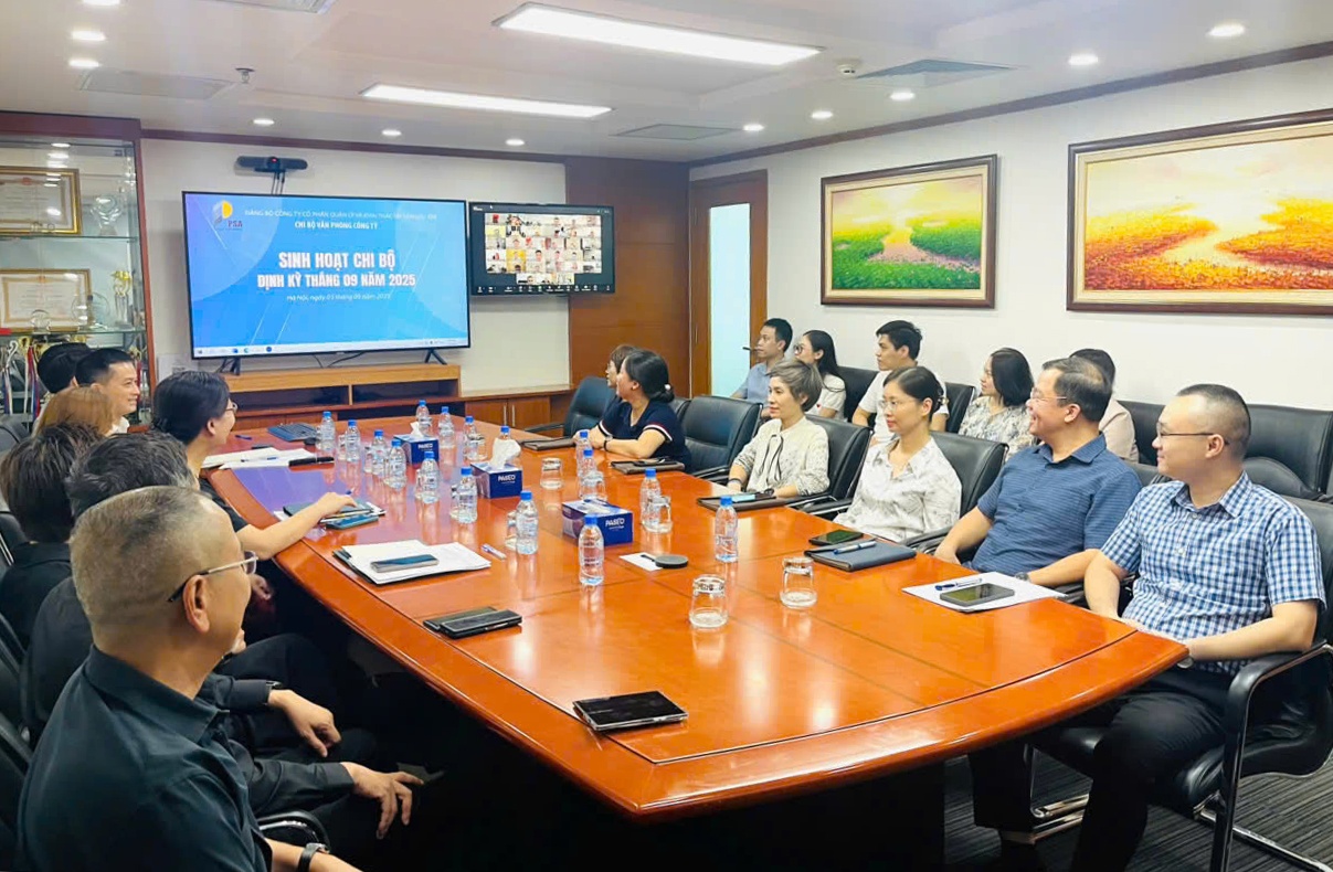 Chi bộ Công ty CP Quản lý và Khai thác Tài sản Dầu khí (PSA).