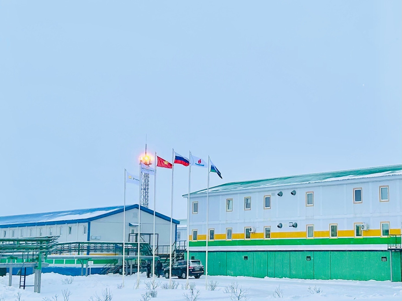 Dấu ấn Petrovietnam ở Bắc Cực.
