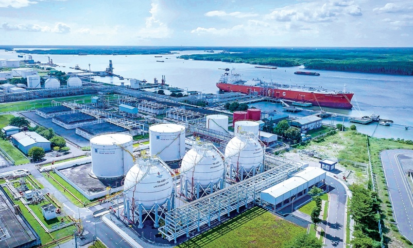 Kho cảng LNG của PV GAS
