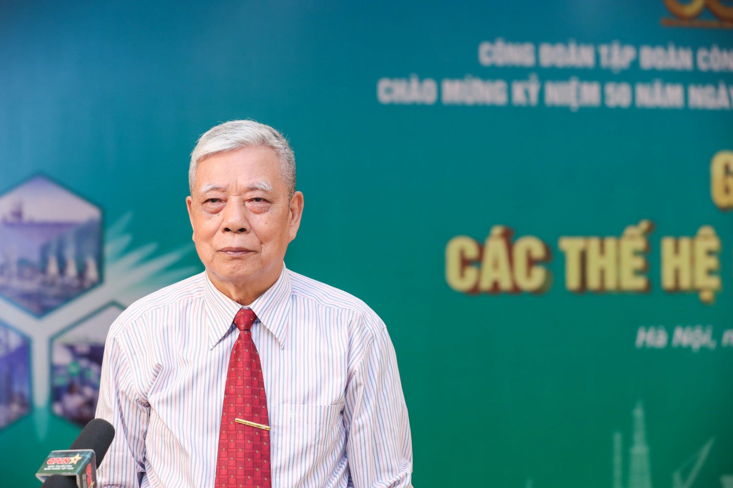 Ông Phan Tuấn Doanh, nguyên Ủy viên Ban Chấp hành Công đoàn Petrovietnam khóa III, nguyên Phó Chủ tịch Công đoàn PTSC (Ảnh: Phong Sơn).