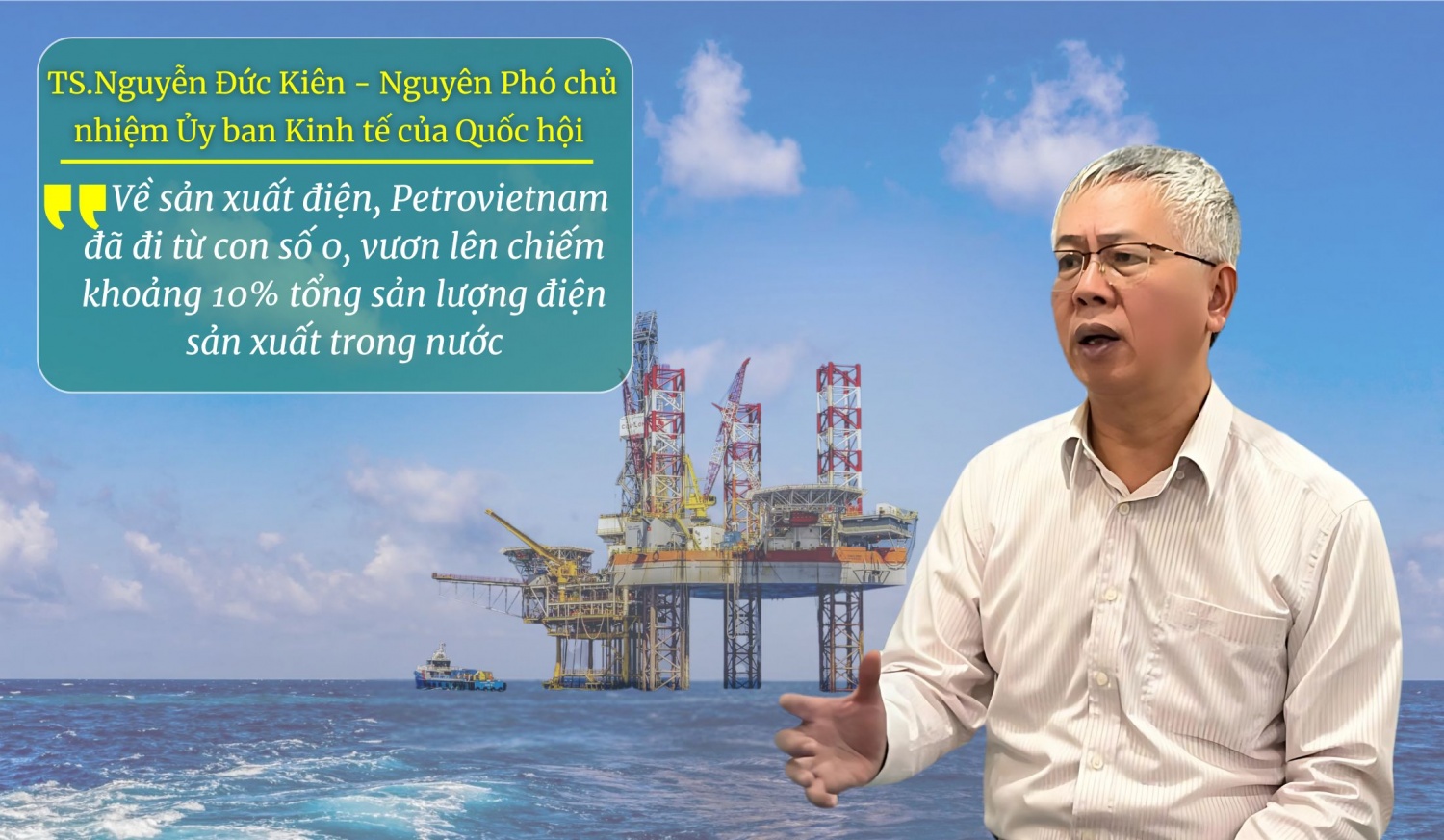 TS Nguyễn Đức Kiên - nguyên Phó Chủ nhiệm Ủy ban Kinh tế của Quốc hội