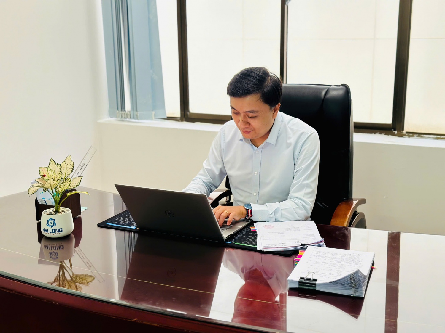Anh Nguyễn Quốc Đại - Nguyên Tổ trưởng Tổ Nhân sự - Đào tạo Công ty Cổ phần Dịch vụ Lắp đặt, Vận hành và Bảo dưỡng Công trình Dầu khí biển PTSC