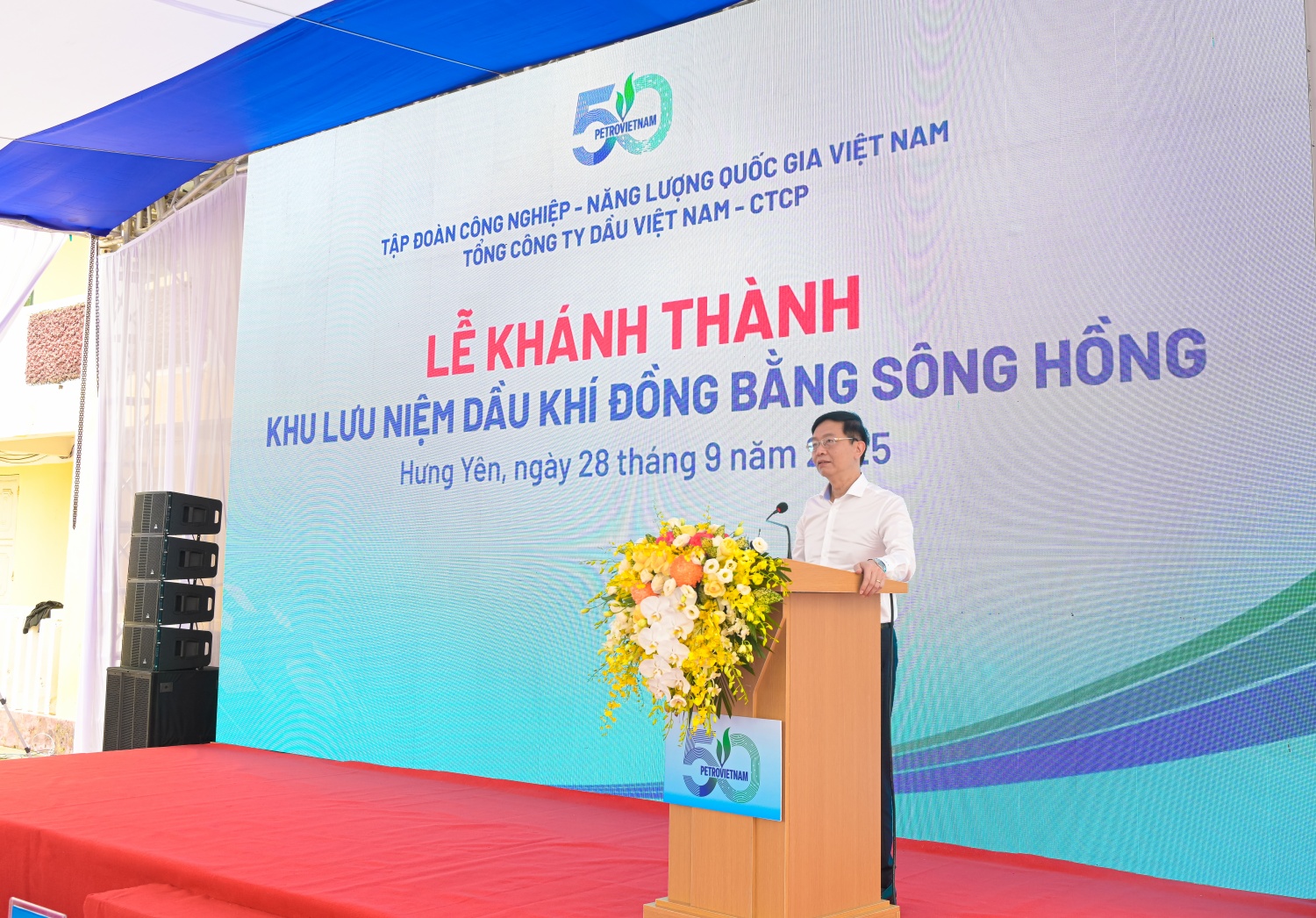 Đồng chí Trần Quang Dũng: Khu lưu niệm Dầu khí Đồng bằng Sông Hồng không chỉ là