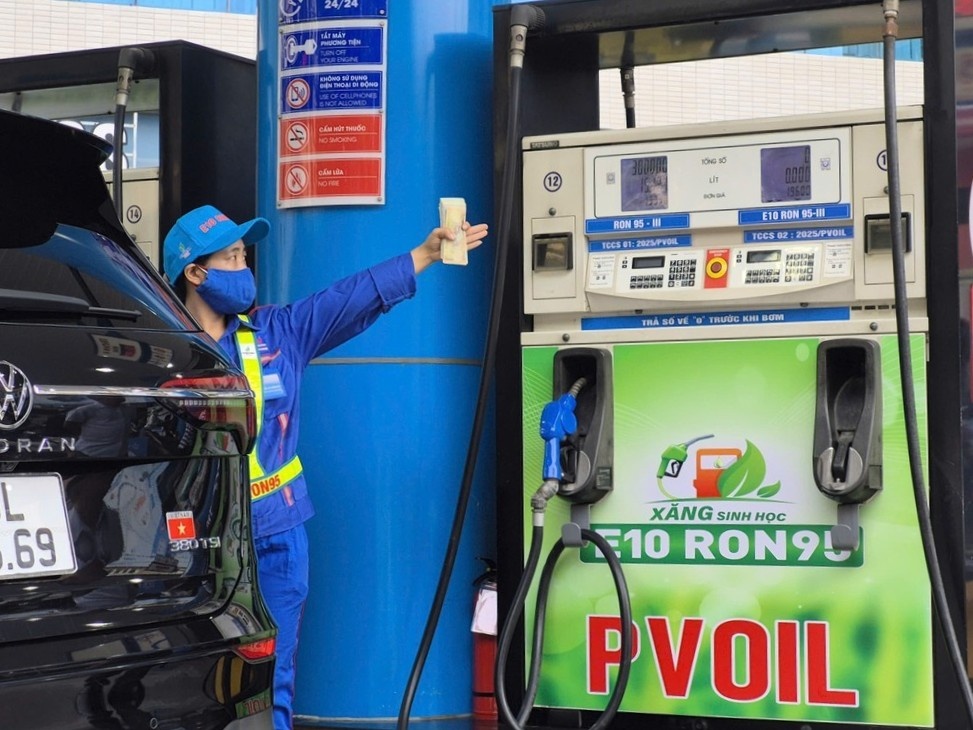 PVOIL triển khai thí điểm bán xăng E10 từ tháng 8/2025.